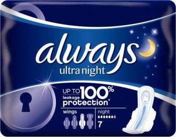servietes ultra night 7tmch normal