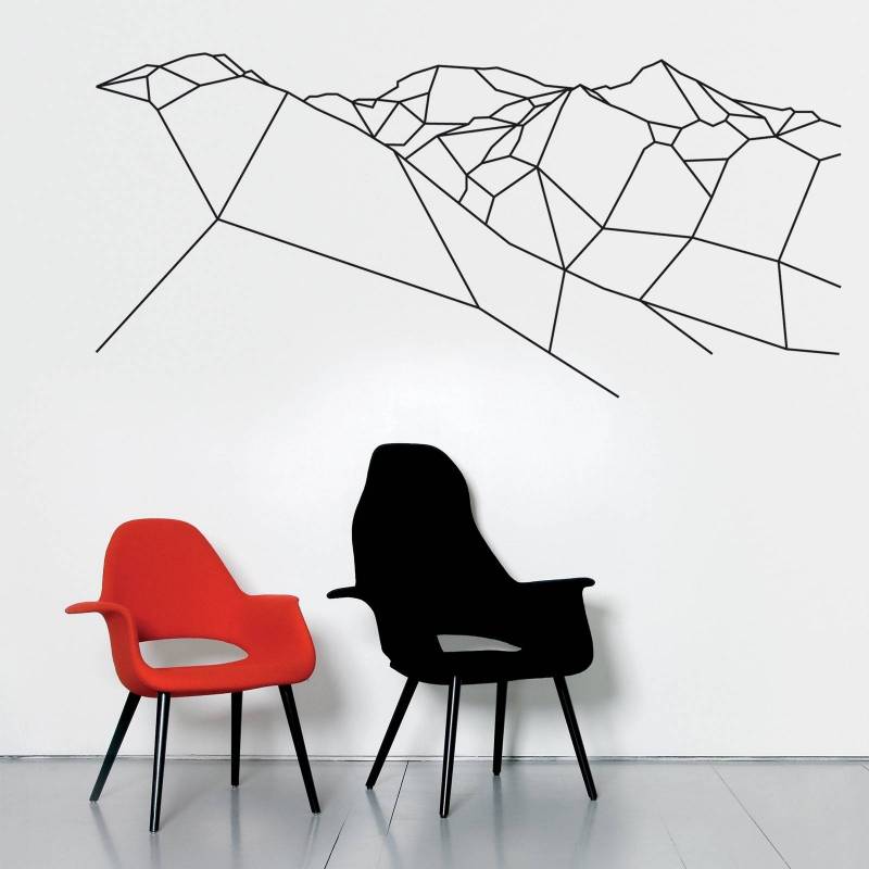domestic a mountain for president wall sticker